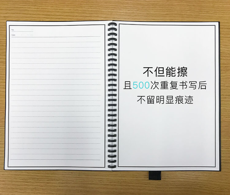 500次重复擦写不留痕迹